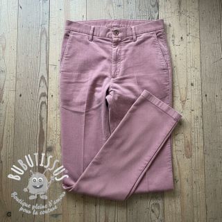 Tissu velours cotelé fin light purple