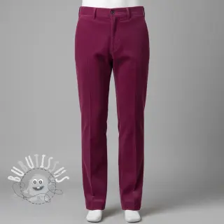 Tissu velours cotelé 6W WASHED STRETCH fuchsia
