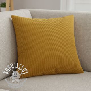Tissu velours cotelé 6W WASHED STRETCH ochre