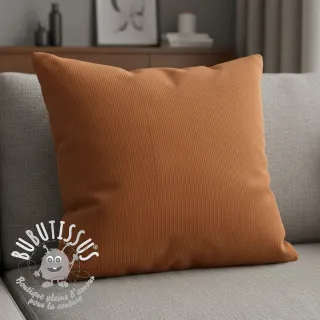 Tissu velours cotelé 6W WASHED STRETCH rust