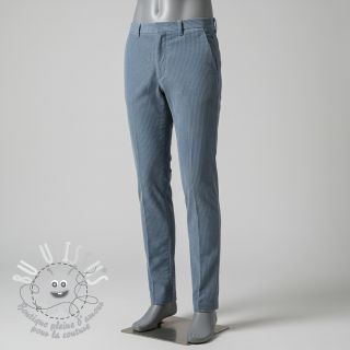 Tissu velours cotelé 6W COTTON TOUCH light blue