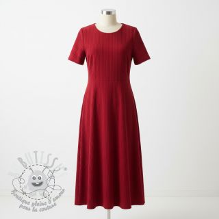 Tissu velours cotelé 6W COTTON TOUCH red