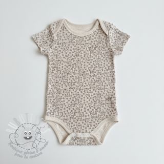 Tissu velours cotelé STRETCH Little deer light sand