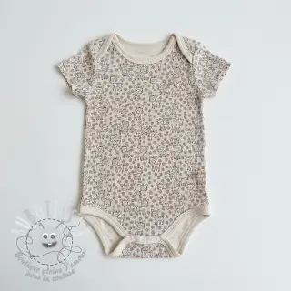 Tissu velours cotelé STRETCH Little deer light sand