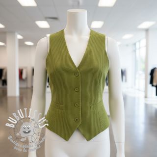 Tissu velours cotelé pickle