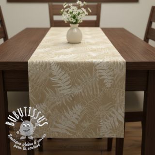 Tissu déco Linenlook Serene fern