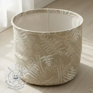 Tissu déco Linenlook Serene fern