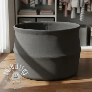 CANVAS STONEWASHED dark grey
