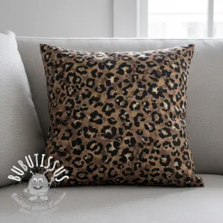 Tissu déco Animal skin light brown digital print