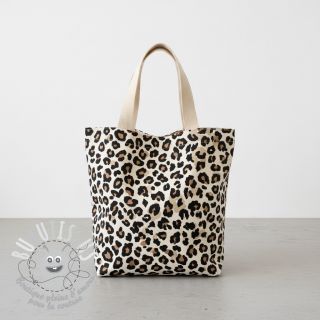 Tissu déco Linenlook Animal skin natural