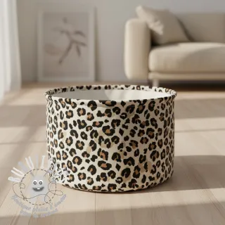 Tissu déco Linenlook Animal skin natural