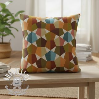 Tissu déco jacquard Mustang multi