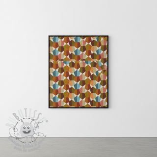 Tissu déco jacquard Mustang multi