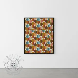 Tissu déco jacquard Mustang multi