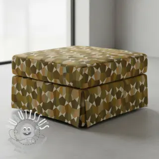 Tissu déco jacquard Mustang gold