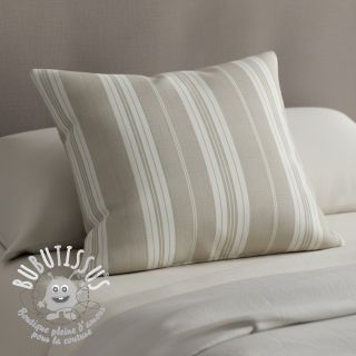 Tissu déco jacquard LINEN LOOK Granville lin