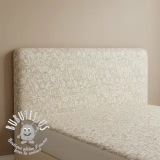 Tissu déco jacquard Sunlight lin