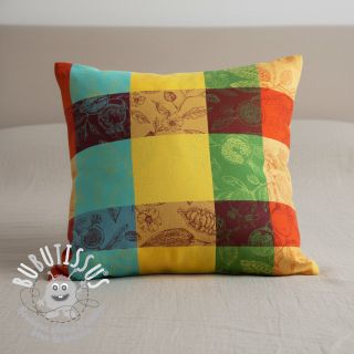 Tissu déco FRENCH TABLE CLOTH JACQUARD Cabosse allover summer