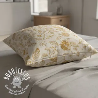 Tissu déco RUSTIC VINTAGE PRINT Granata peanut