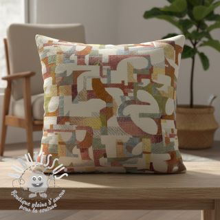 Tissu déco GOBELIN PREMIUM Indian Bold Tapestry