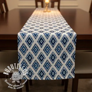 Tissu déco premium Rhombus navy