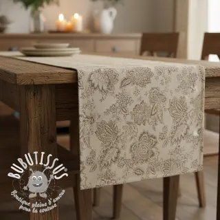 Tissu déco Ceylan lin