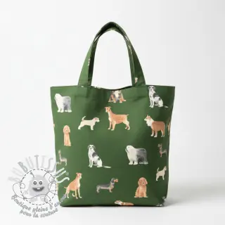 Tissu déco premium Dog Breed Mix