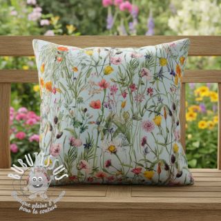 Tissu déco avec finition en Teflon Wildflower Sunny Field