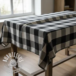 Tissu déco BIG Celestine noir