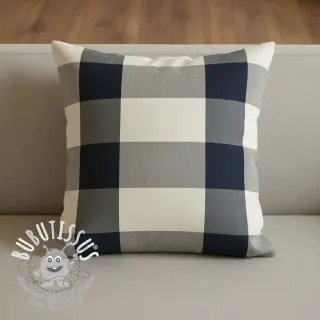 Tissu déco BIG Celestine indigo