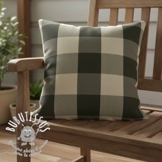 Tissu déco BIG Celestine kaki