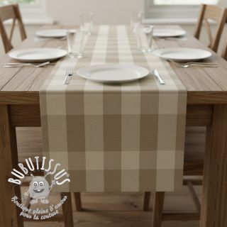 Tissu déco BIG Celestine ficelle