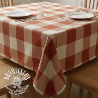 Tissu déco BIG Celestine terracotta