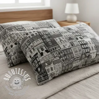 Tissu déco GOBELIN PREMIUM City canal house