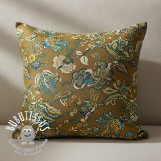 Tissu déco jacquard Inaya or