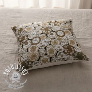 Tissu déco jacquard Kusmi gold