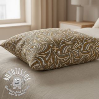 Tissu déco jacquard Tamise gold