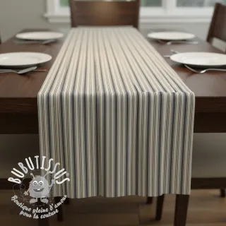 Tissu déco Eugene indigo