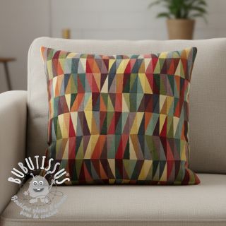Tissu déco GOBELIN PREMIUM Graphic Moving Zigzag