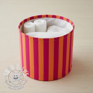 Tissu déco premium Joyful Basic Stripe pink digital print