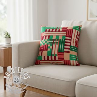 Tissu déco premium Graphic Block Line digital print