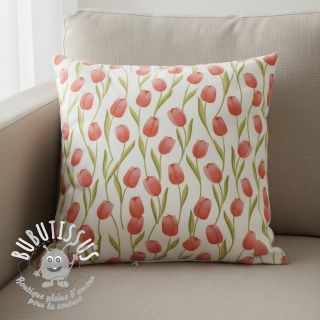 Tissu déco premium Hand Drawn Tulip