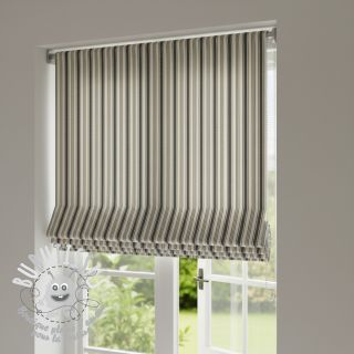 Tissu déco Eugene noir