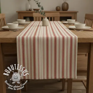 Tissu déco Eugene terracotta