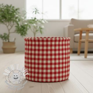 Tissu déco Celestin rouge