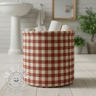 Tissu déco Celestin terracotta