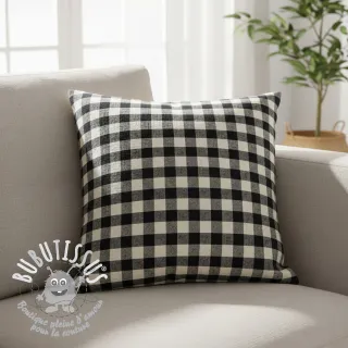Tissu déco Celestin noir