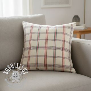 Tissu déco Tartan carreau multico