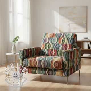 Tissu déco GOBELIN PREMIUM Graphic Diamond Line