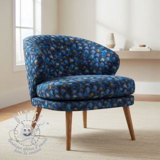 Tissu déco Scale Peacock Feather digital print